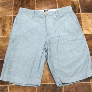 J Crew sz 30 chambray cotton shorts Rivington